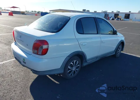 2000 Toyota Echo из США, поврежденный, VIN JTDBT1230Y0083745